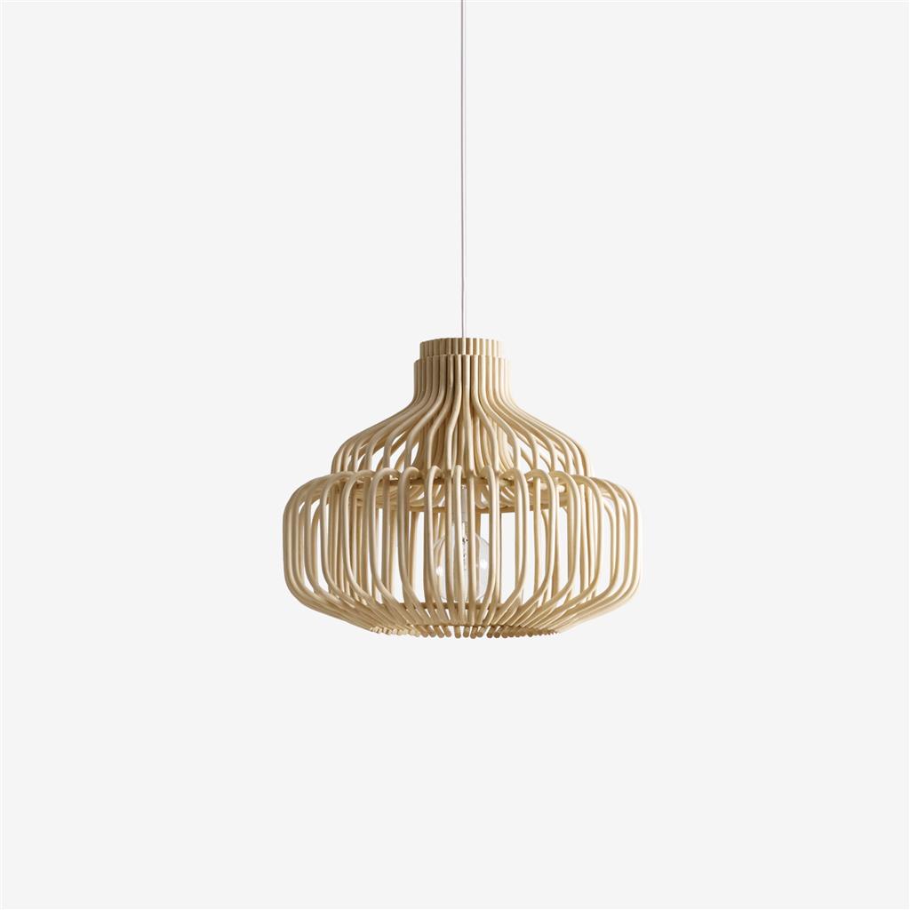 ENDLESS - Rattan pendant lamp.