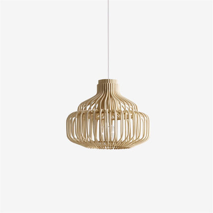 ENDLESS - Rattan pendant lamp.