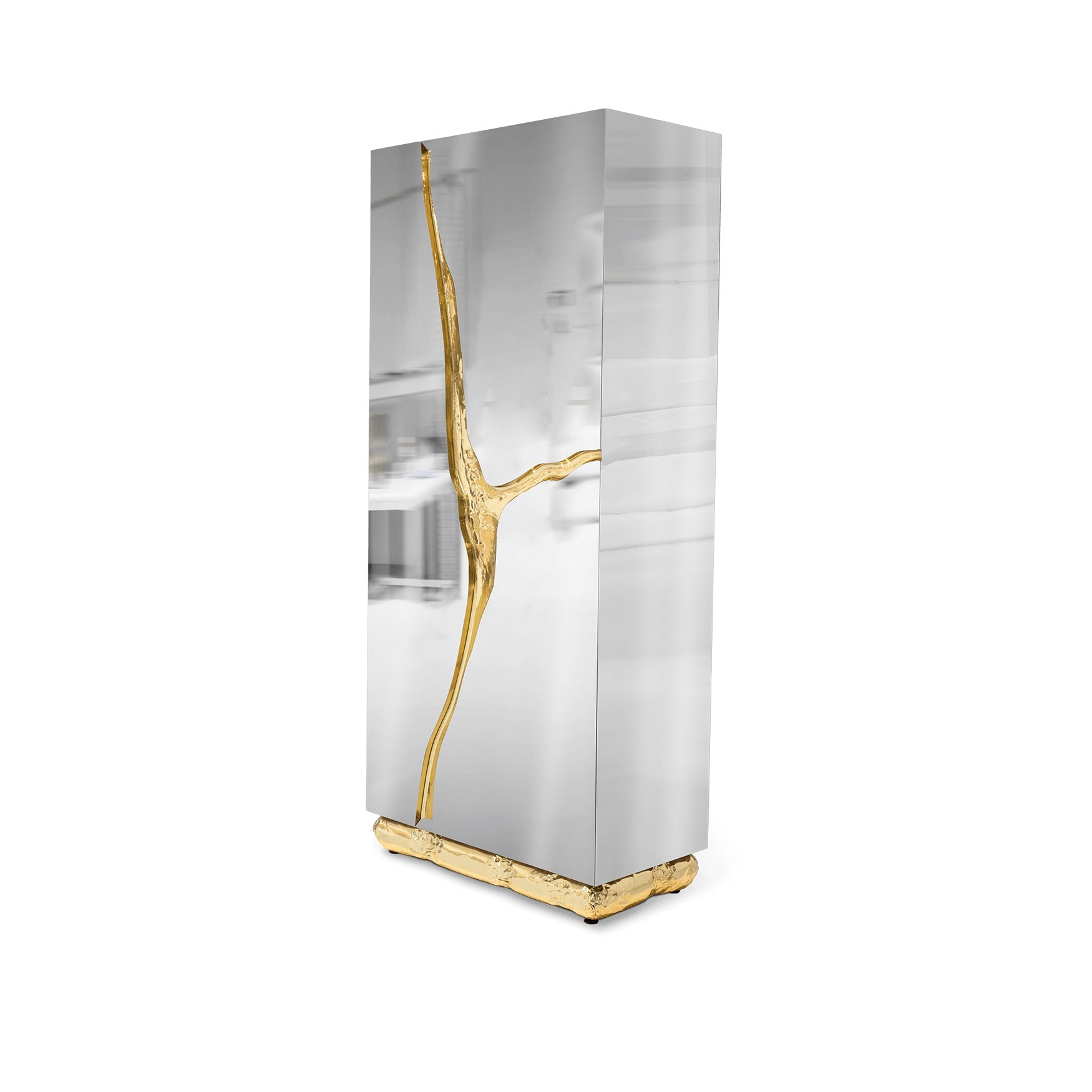 Lapiaz - Highboard by Boca Do Lobo #Stainless Steel