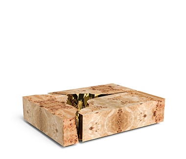 LAPIAZ SMALL - Metal coffee table for living room (Request Info).