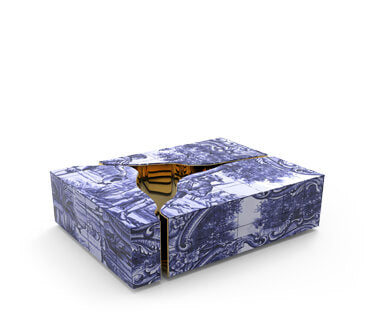 LAPIAZ SMALL - Metal coffee table for living room (Request Info).
