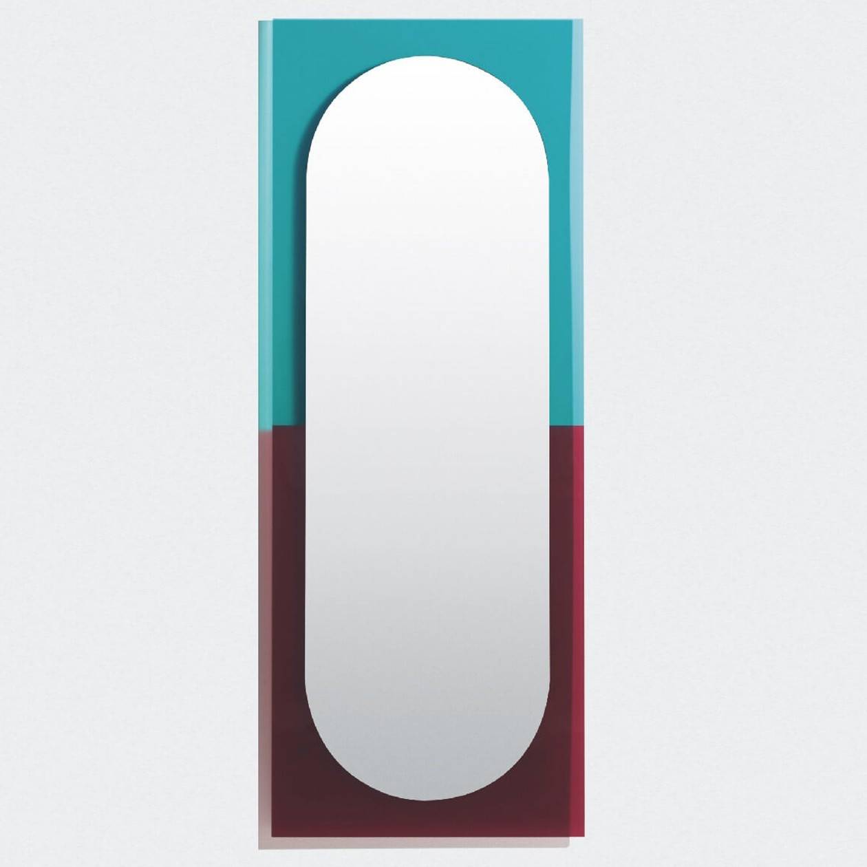 WANDER - Large Framed wall-mounted mirror.