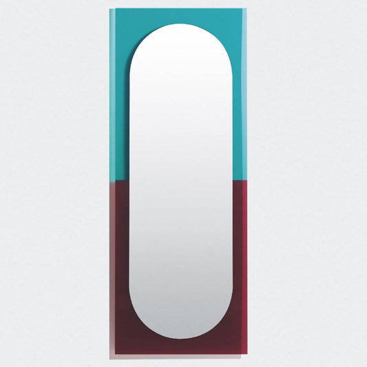 WANDER - Large Framed wall-mounted mirror.