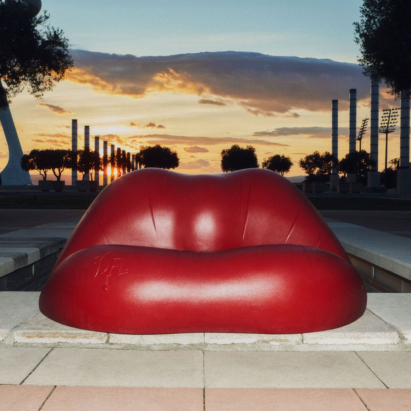 Polyethylene Sofa Dalilips by Bd Barcelona Design