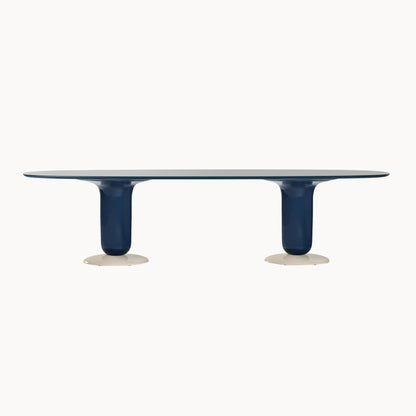 Oval Glass-Fibre Table Explorer 6 by Bd Barcelona Design #Blue