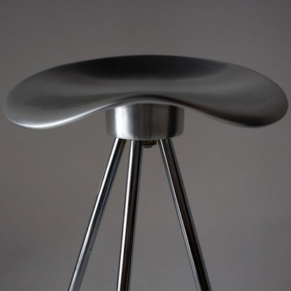 Low Stool With Castors Jamaica by Bd Barcelona Design #Aluminium seat
