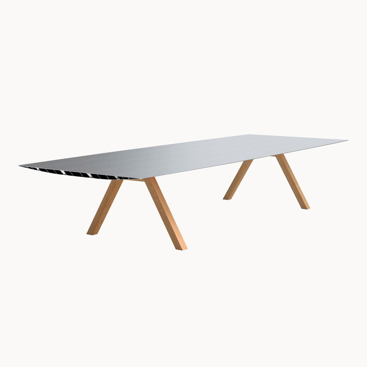 Rectangular Wooden Dining Table B 150 by Bd Barcelona Design