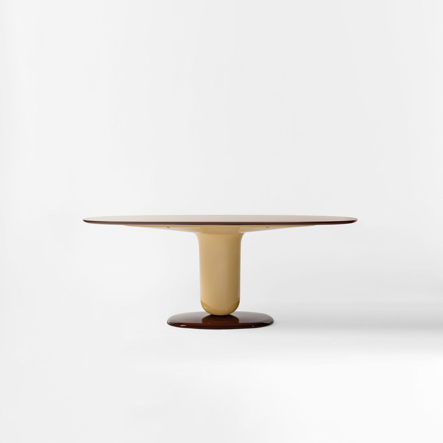 Oval Glass-Fibre Table Explorer 5 by Bd Barcelona Design #5A#Beige