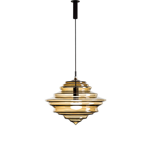 Neverending Glory Metropolitan Opera Pendant Lamp by Lasvit #L / Smoke
