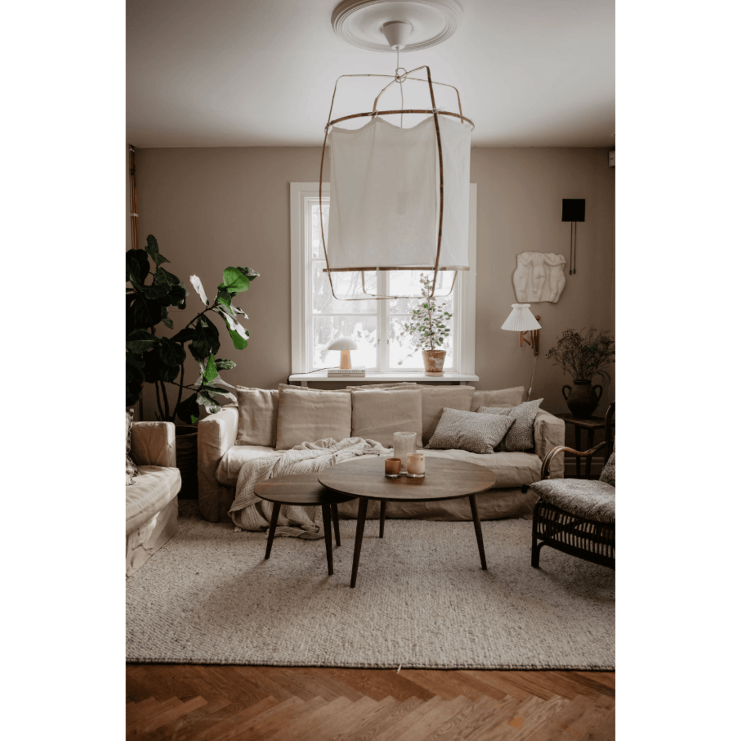Decotique Le Grand Air 3-Seater Sofa Zebra/Brown/White