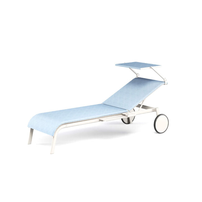 Tiki Stackable sunbed with accessories (Request Info).