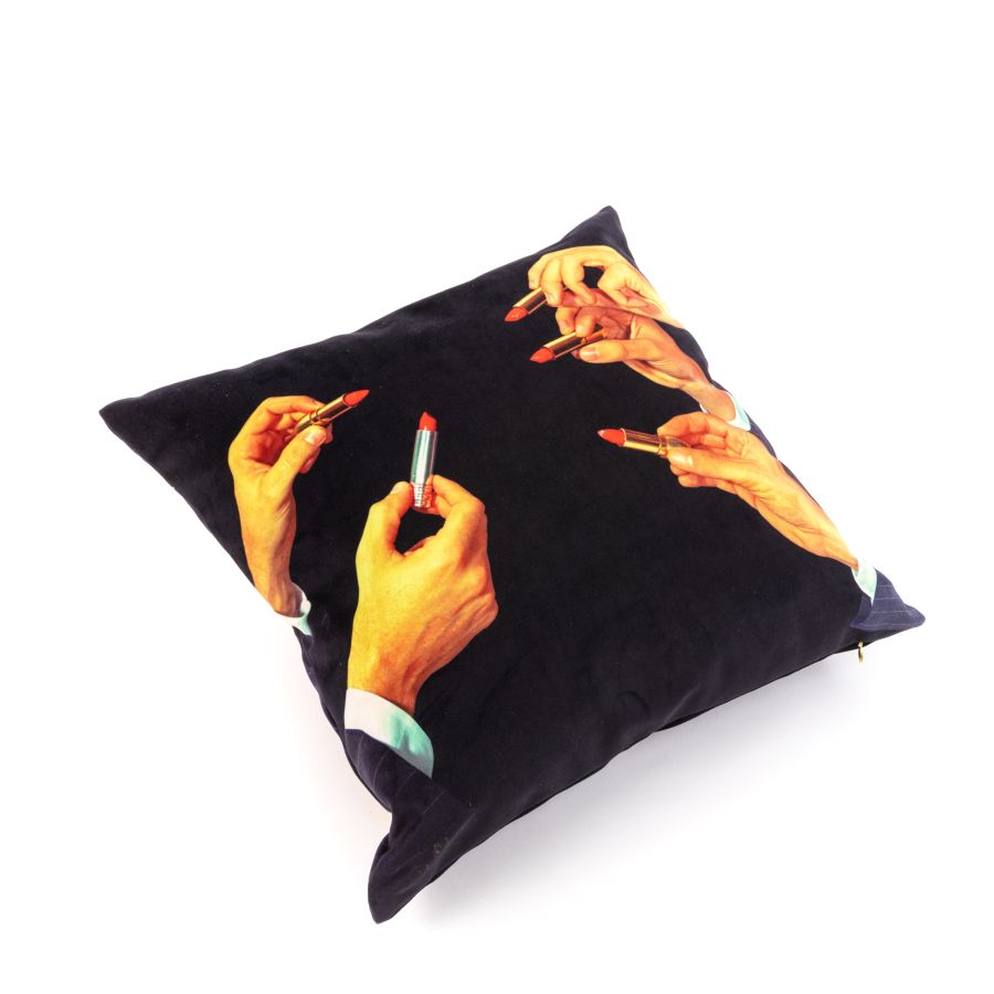 Lipstick - 50x50 Fabric Cushion