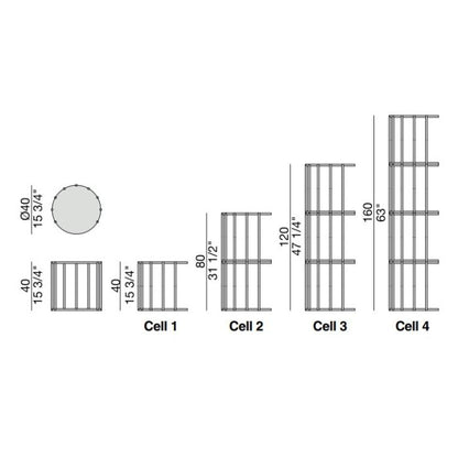 CELL - BOOKCASE