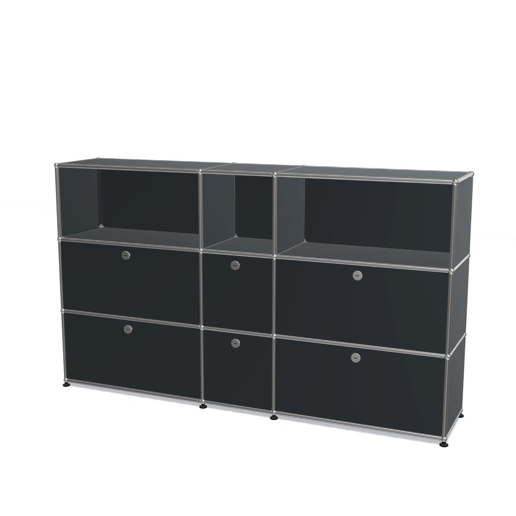 3x3 Module High Board (6 Lower Doors & 4-3-3 Panel) [W(750+350+750)XD350XH(350+350+350)]