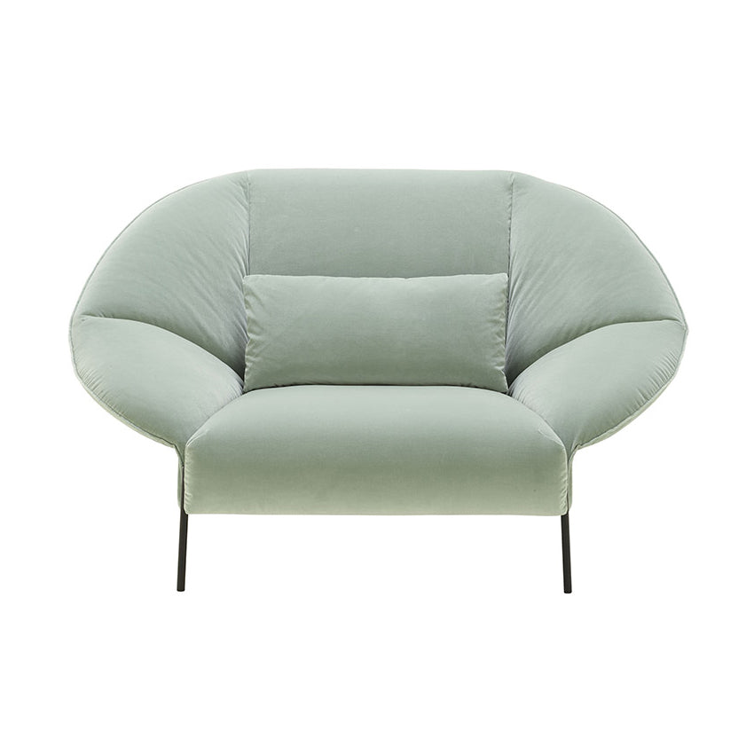 PAIPAÏ - Fabric armchair with removable cover (Request Info).