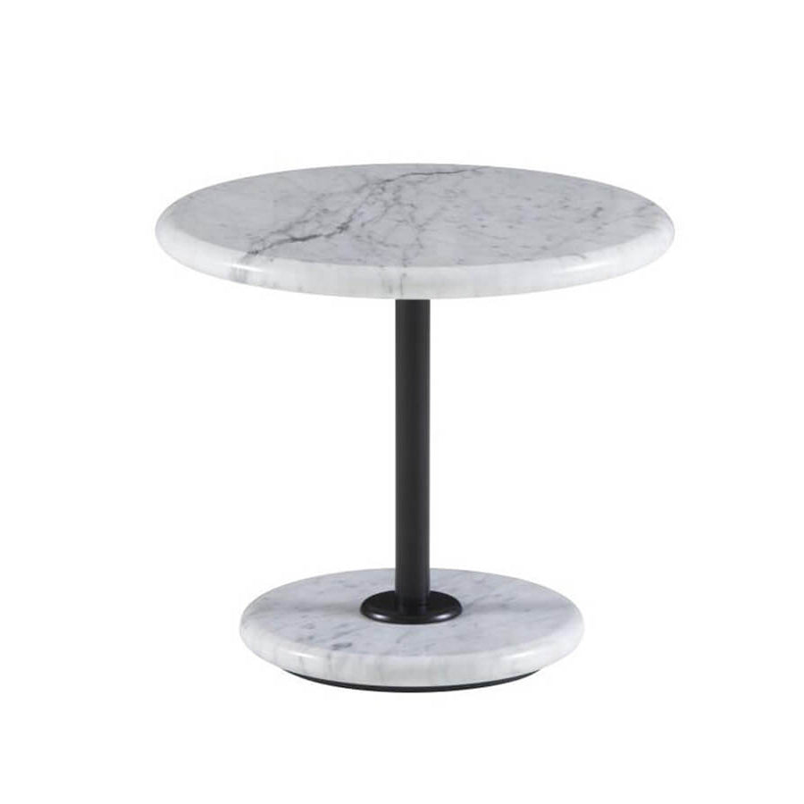 ASTAIR - Round marble coffee table.