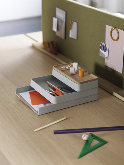 Arrange Desktop Series configuration 1, grey - cork