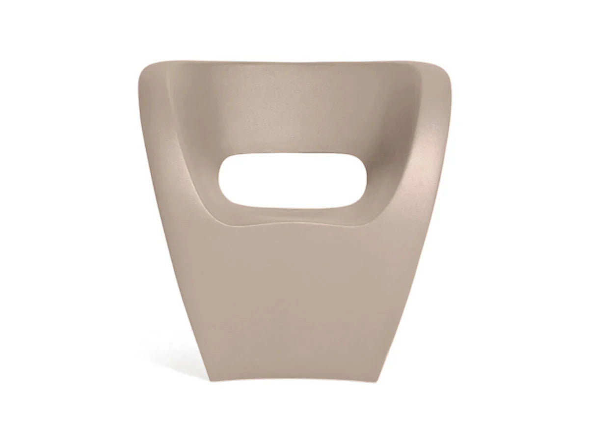 LITTLE ALBERT - Polyethylene easy chair with armrests