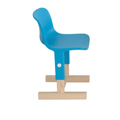 LITTLE BIG - Height-adjustable polypropylene kids chair.