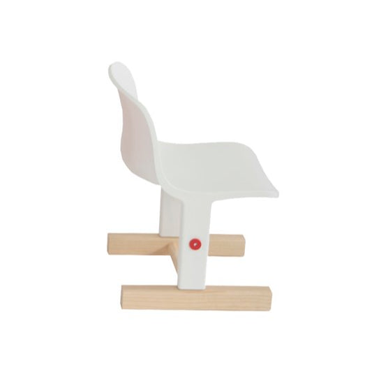 LITTLE BIG - Height-adjustable polypropylene kids chair.