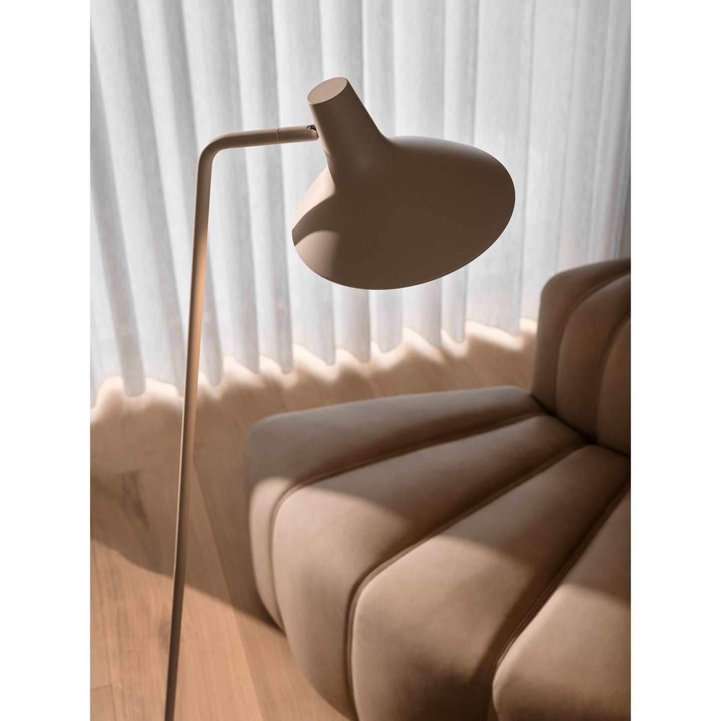 Design For The People Darci Floor Lamp Sand Color