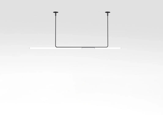 AMBROSIA 210 - LED aluminium ceiling lamp.