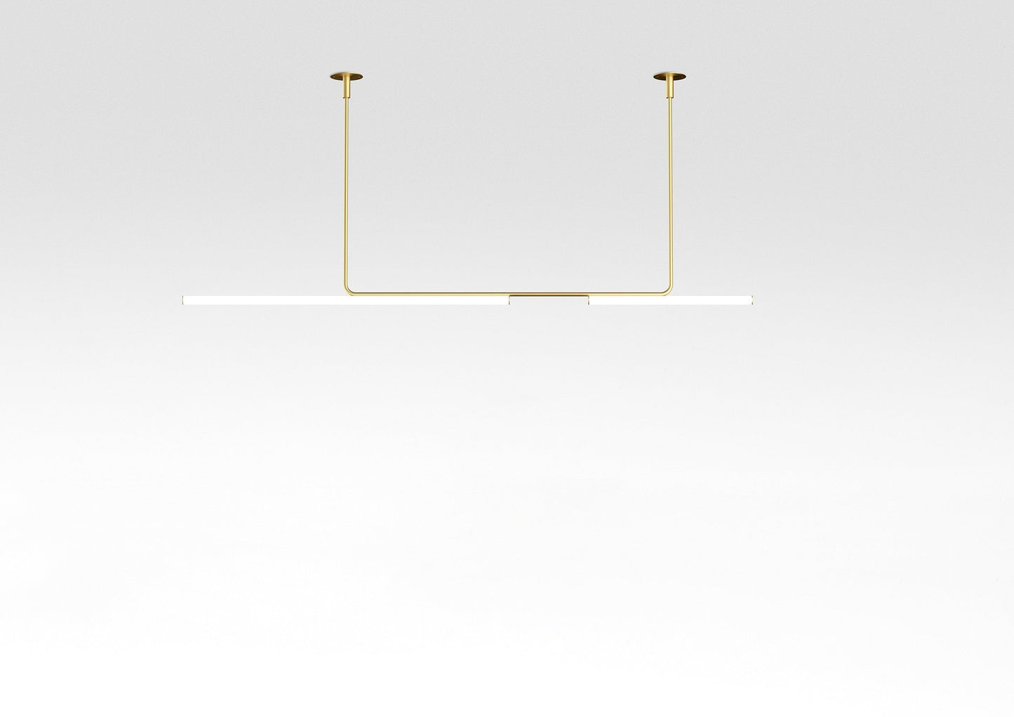 AMBROSIA 210 - LED aluminium ceiling lamp.
