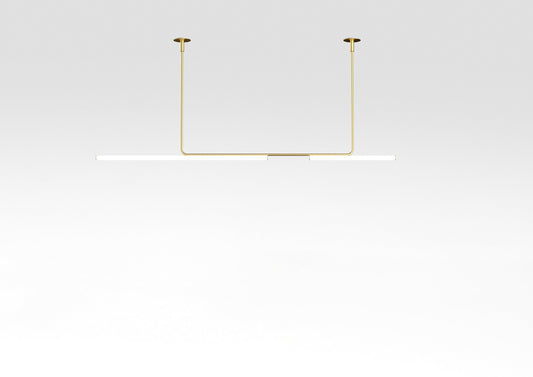 AMBROSIA 210 - LED aluminium ceiling lamp.