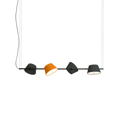 Tam Tam 4 Linear Suspension (*Shades are not included).