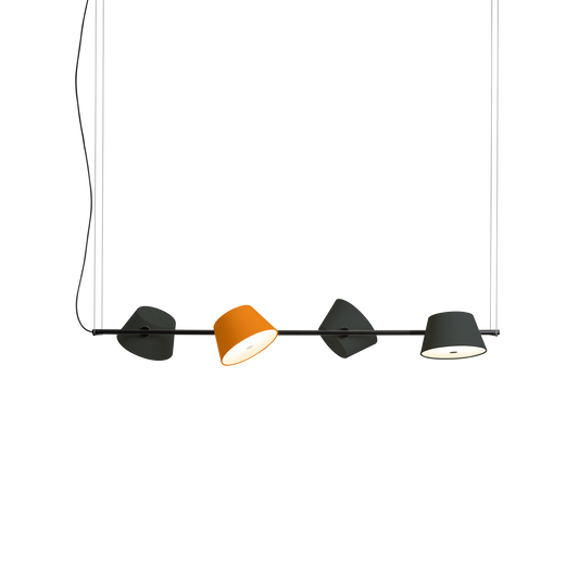 Tam Tam 4 Linear Suspension (*Shades are not included).