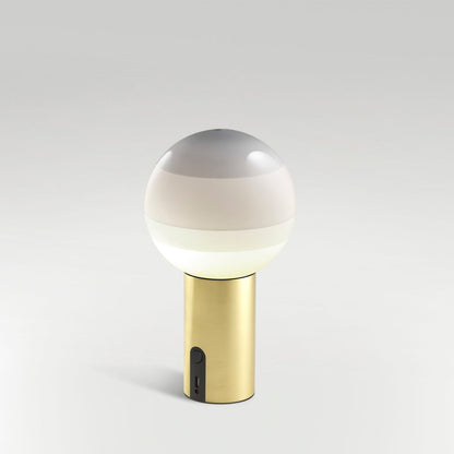 Dipping Light Portable - LED cordless blown glass table lamp