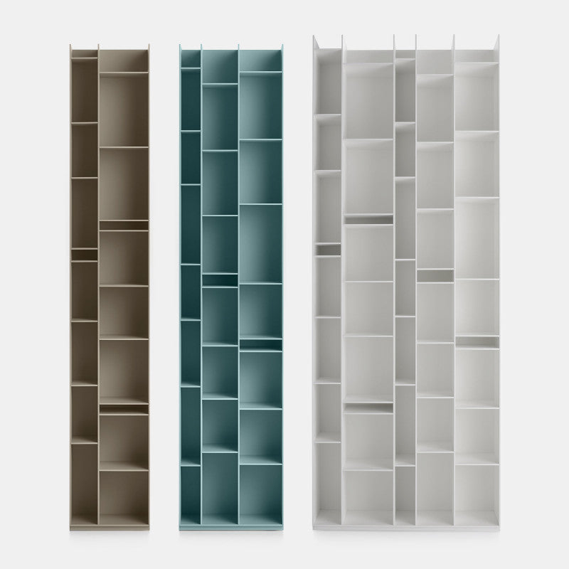 RANDOM - Modular wood fibre bookcase.