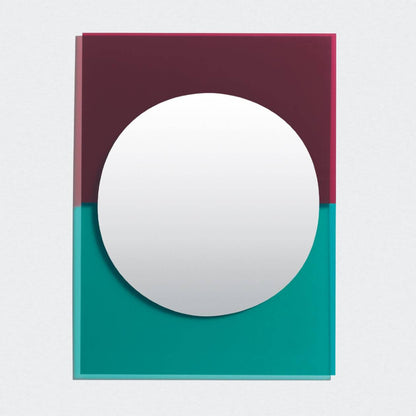 WANDER Medium - Framed wall-mounted mirror