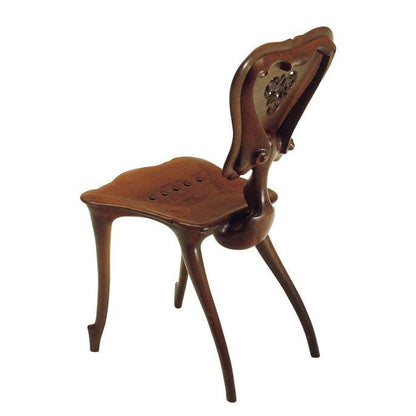 Solid Wood Chair Calvet by Bd Barcelona Design