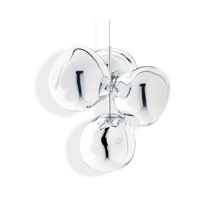 MELT SMALL - LED polycarbonate chandelier.