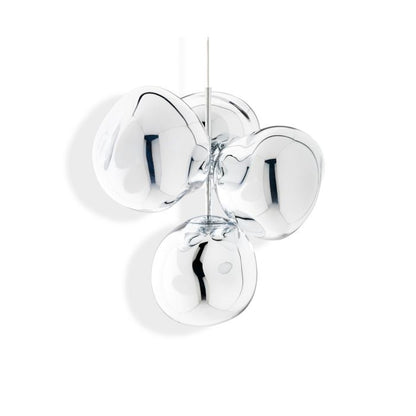 MELT SMALL - LED polycarbonate chandelier.