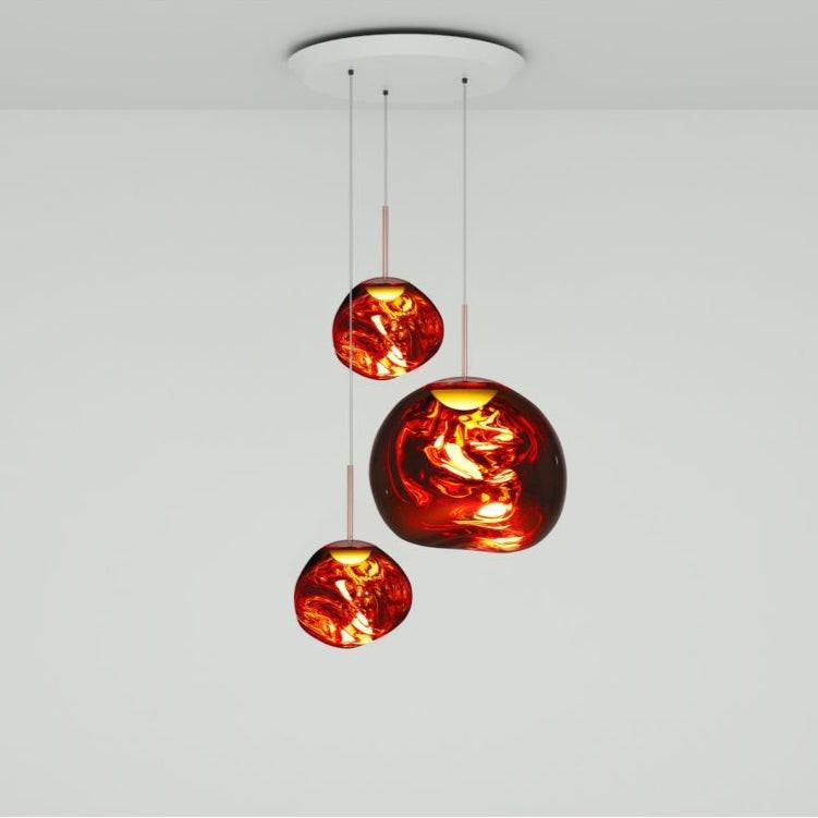 MELT TRIO ROUND LED Chandelier.