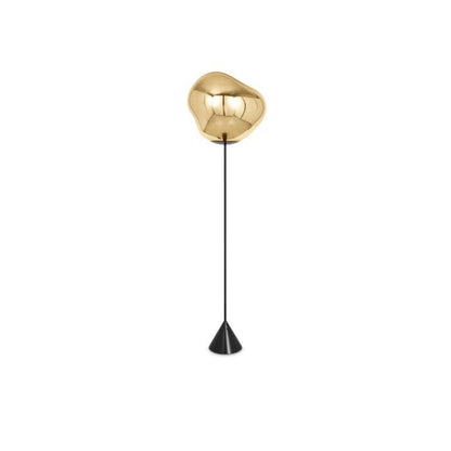 MELT CONE SLIM - Metal and polycarbonate LED floor lamp.