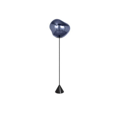 MELT CONE SLIM - Metal and polycarbonate LED floor lamp.