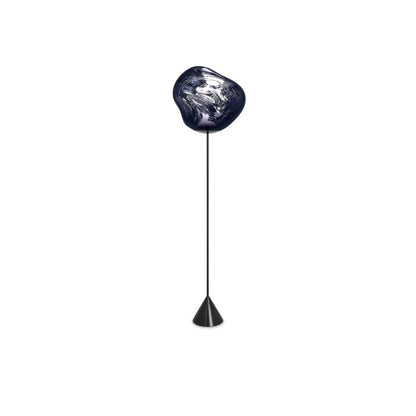 MELT CONE SLIM - Metal and polycarbonate LED floor lamp.