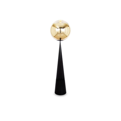 MIRROR BALL FAT - Metal and polycarbonate LED floor lamp.