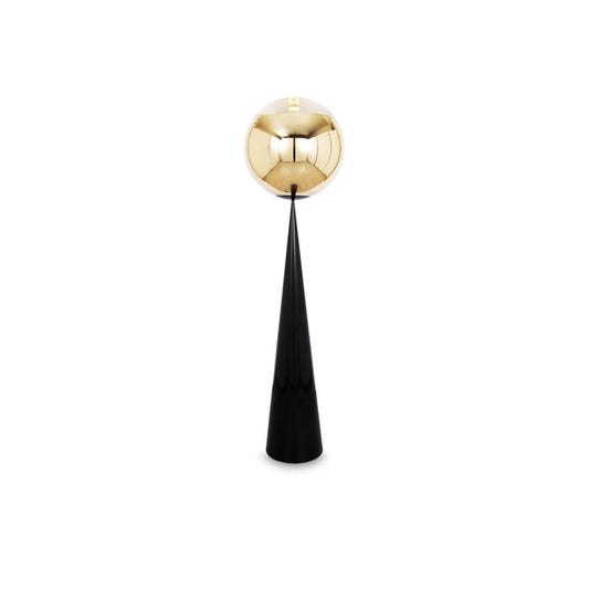 MIRROR BALL FAT - Metal and polycarbonate LED floor lamp.