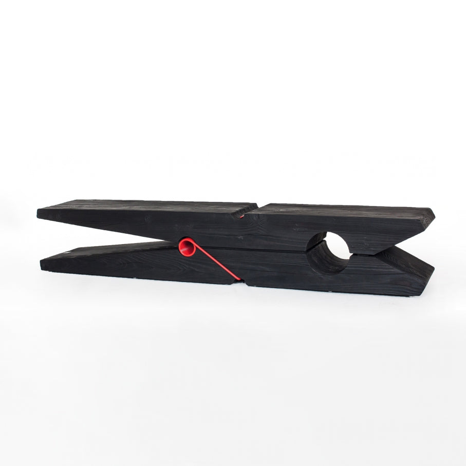 MOLLETTA - Cedarwood bench (Dimension - L140 x P39 x H40).