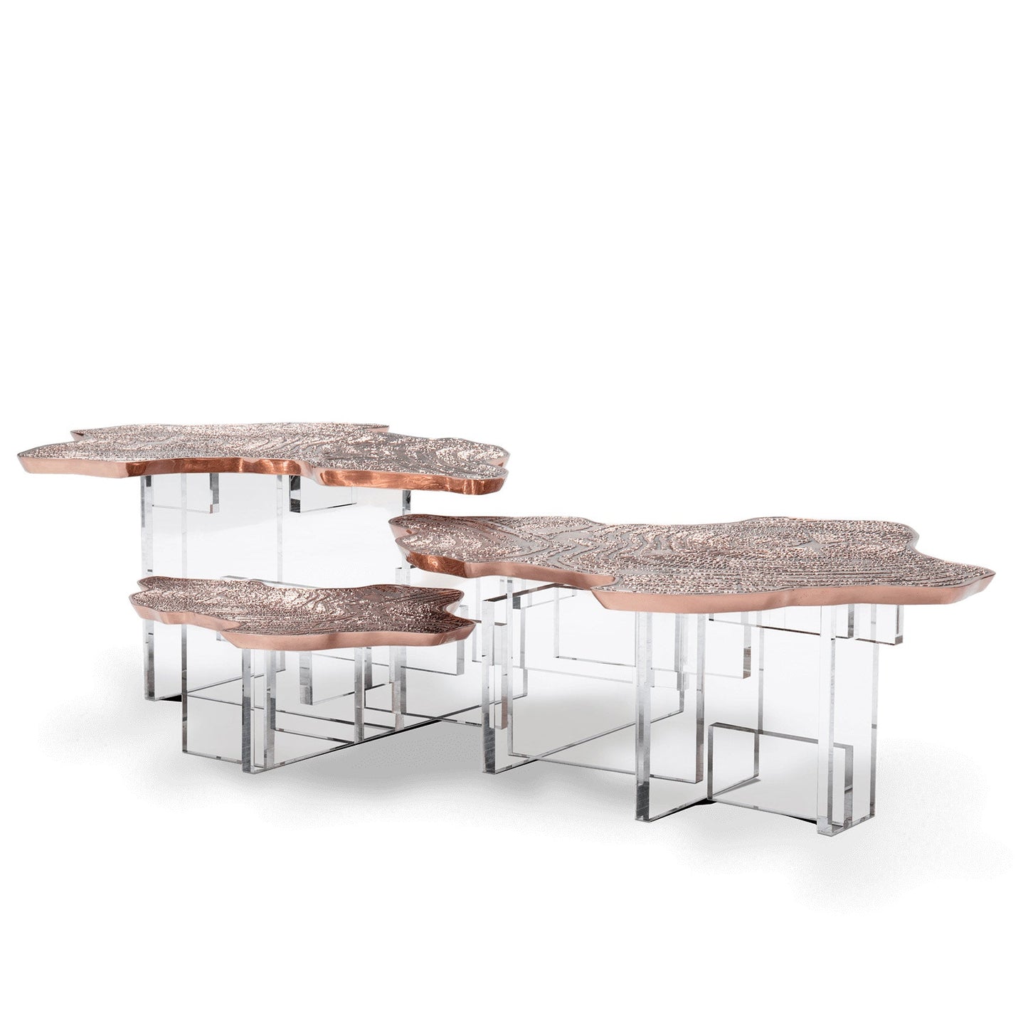 MONET - Low Metal/Wood coffee table.