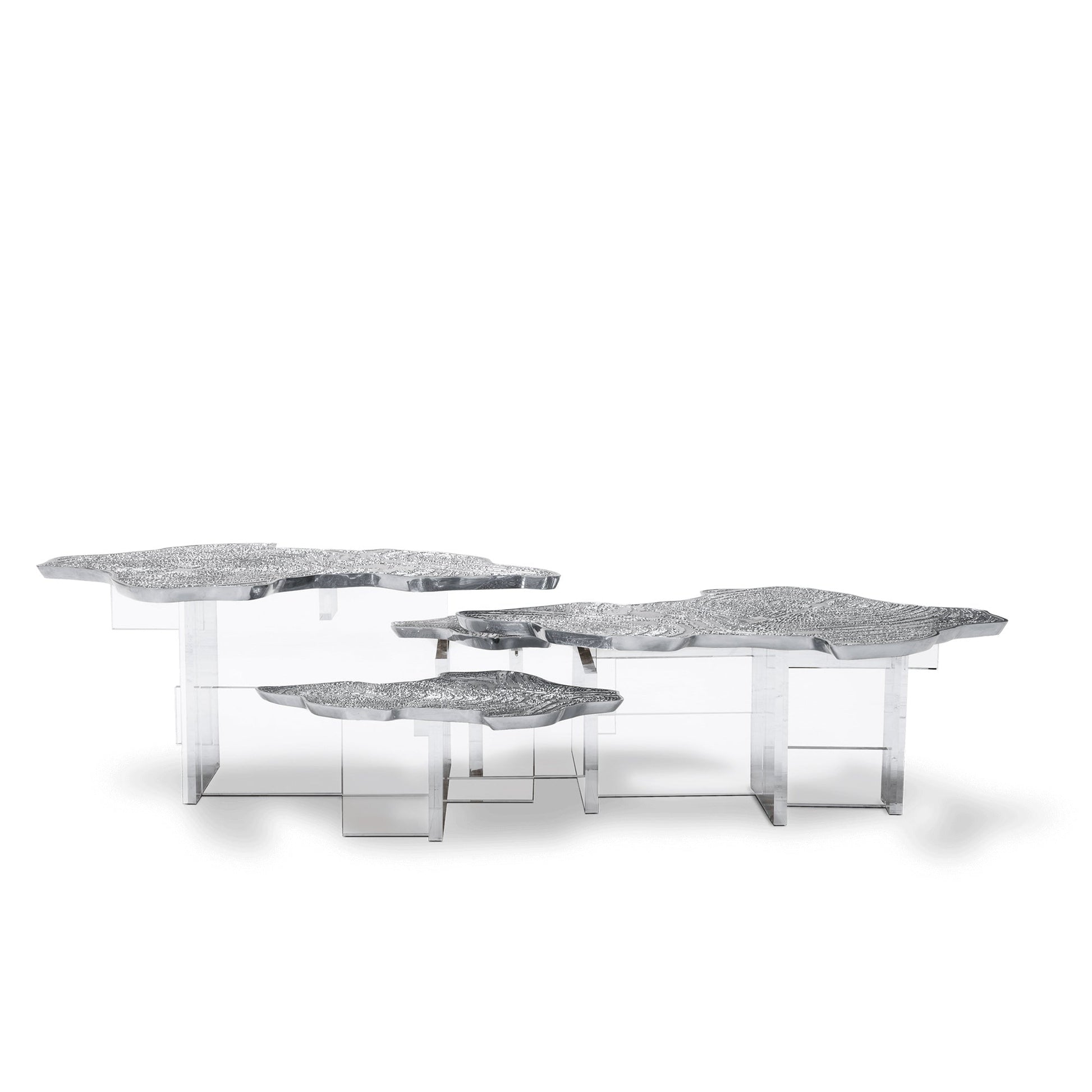 MONET - Low Metal/Wood coffee table.