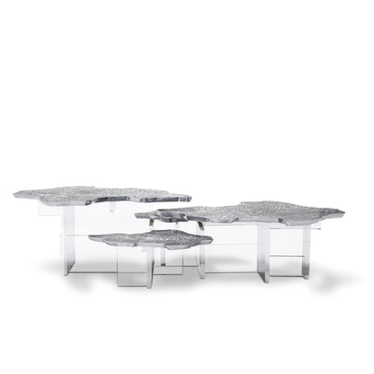 MONET - Low Metal/Wood coffee table.