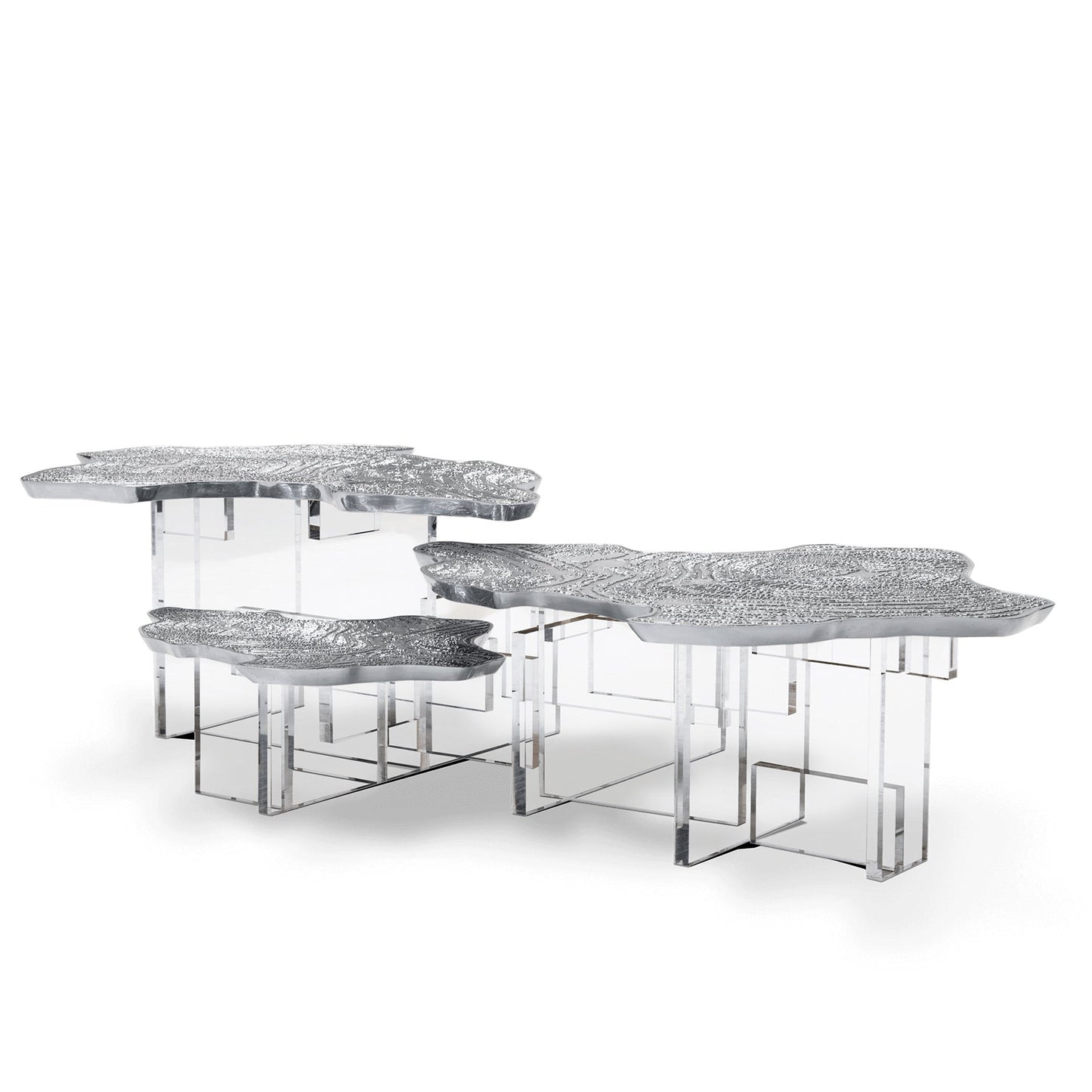MONET - Low Metal/Wood coffee table.