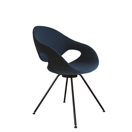 MOON UPHOLSTERED - Upholstered swivel chair