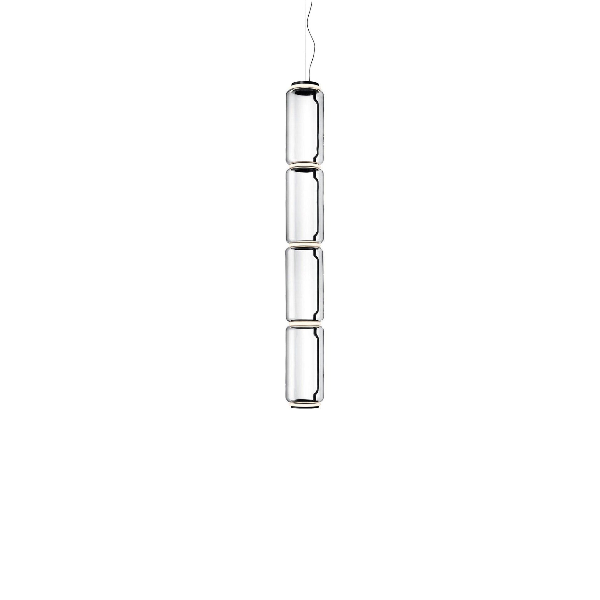 Noctambule Suspension 4 High Cylinder Lamp.