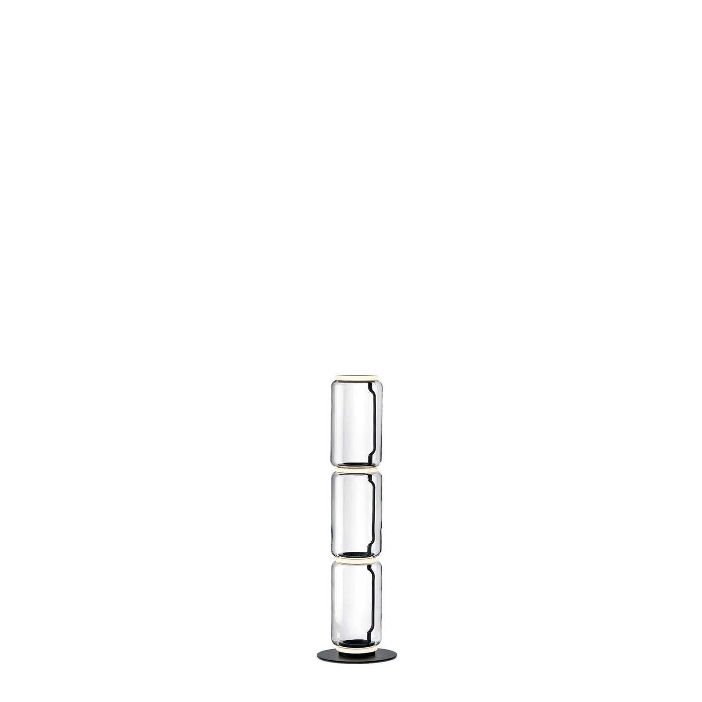 Noctambule Floor 3 Low Cylinder Small Base Lamp.